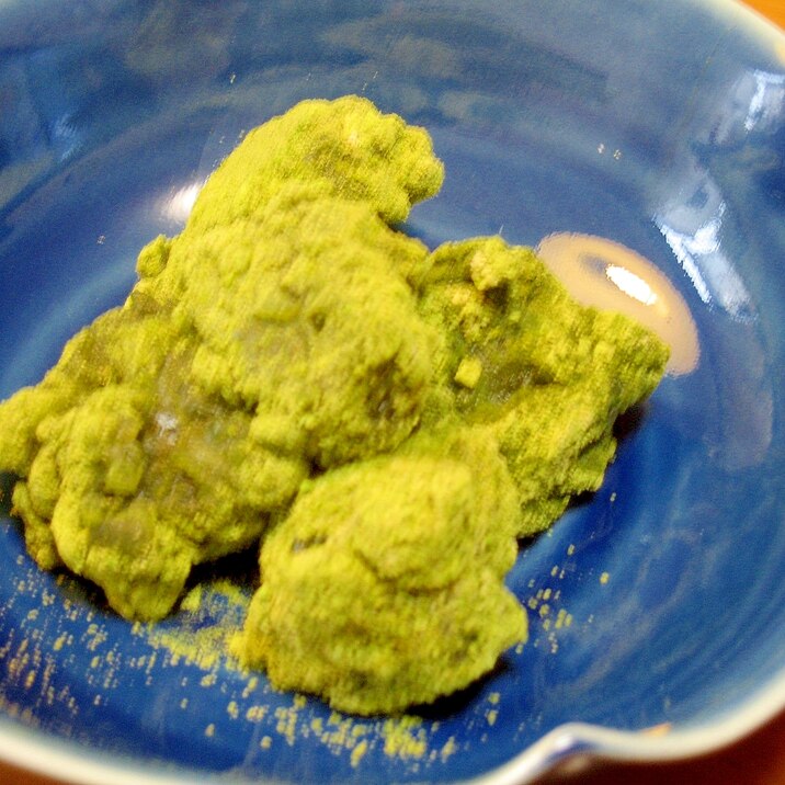 ほろ苦!抹茶入りわらび餅